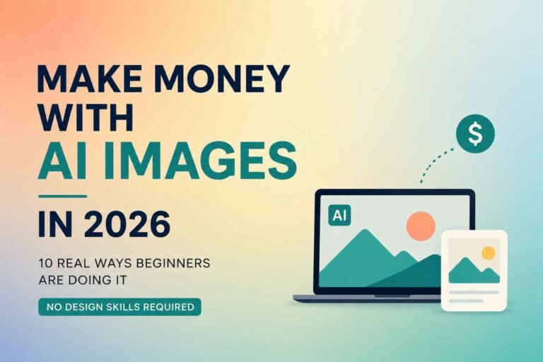 Make money with AI images