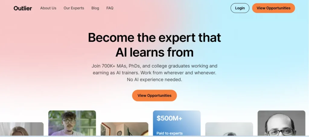 What Is Data Annotation and How Can You Get Paid for It? (2026 Guide for Beginners) 2 Outlier Data annotation dashboard