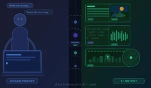 Generative AI video, image, text