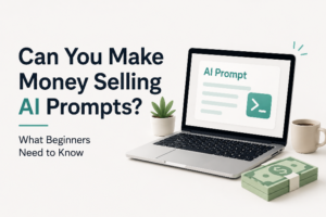 Can you make money selling AI prompts