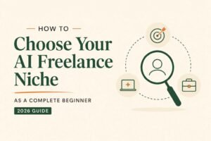 How to Choose Your AI Freelance Niche as a Complete Beginner (2026 Guide)