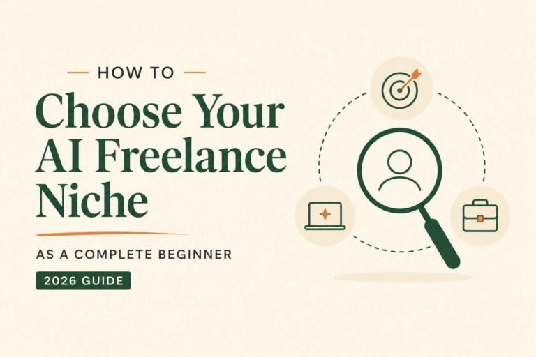How to Choose Your AI Freelance Niche as a Complete Beginner (2026 Guide)