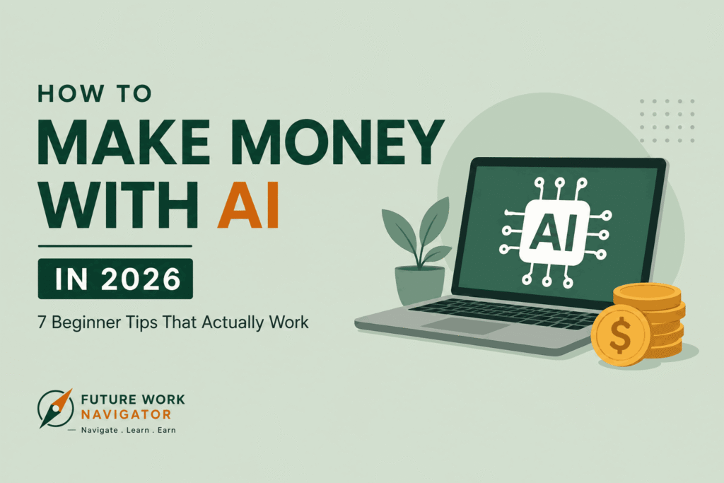 7 Smart Tips to Make Money with AI in 2026 (Even Without a Degree or Experience)