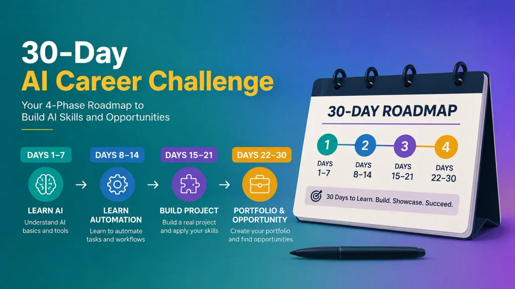 What Is the 30-Day AI Career Challenge